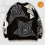 Y2K Retro Graffiti Sweater