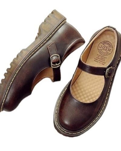 Y2K Saturday School Buckle Sandals