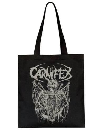 Y2K Skeleton Graphic Tote Bag