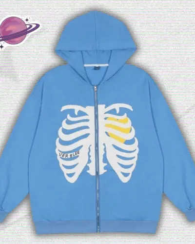 Y2K Skeleton Hoodie