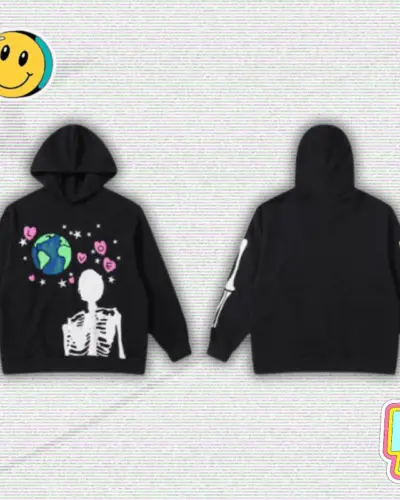 Y2K Skeleton Vintage Hoodie