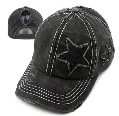 Y2K Star Crafted Denim Hats