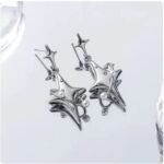 Y2K Star Drop Earrings