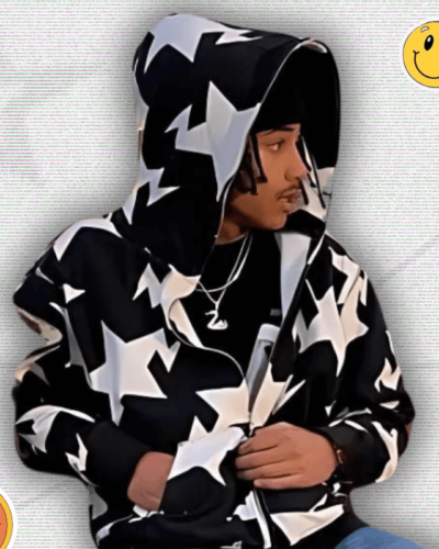 Y2K Star Full Zip Hoodie