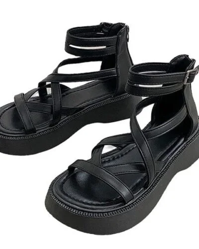 Y2K Thick Platform Sandals