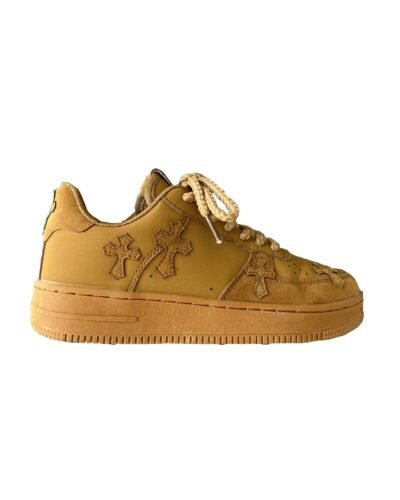 Y2K Wheat Cross Sneakers