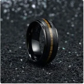 Y2K Wooden Ring