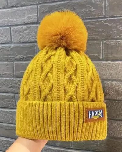 Yellow Beanie Aesthetic